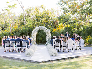 Beach Wedding Florist Playa del Carmen