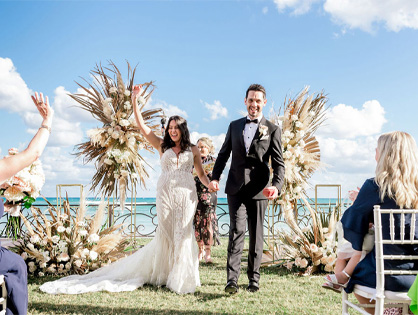 Beach Wedding Florist Playa del Carmen