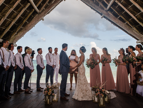 Beach Wedding Florist Playa del Carmen