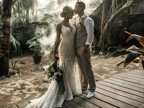 Beach Wedding Florist Playa del Carmen