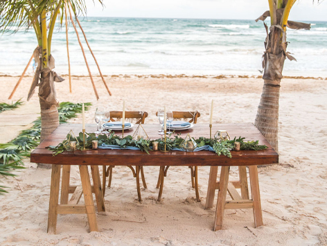 Beach Wedding Florist Playa del Carmen