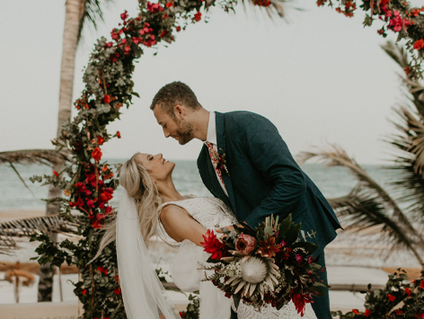 Beach Wedding Florist Tulum