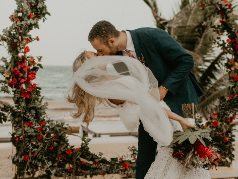 Beach Wedding Florist Tulum