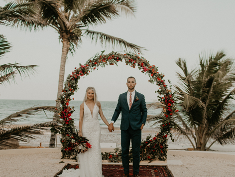 Beach Wedding Florist Tulum