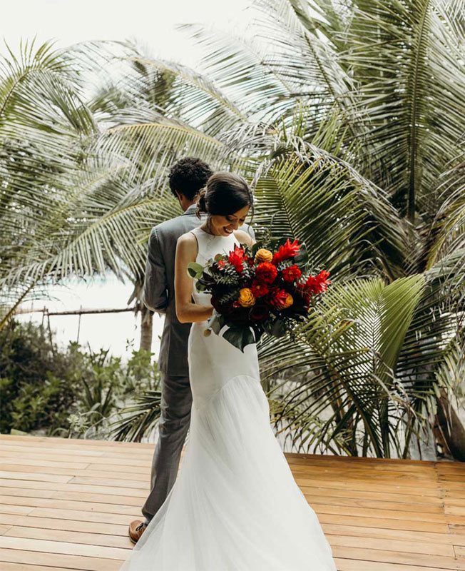 Beach Wedding Florist Playa del Carmen 