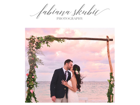 Beach Wedding Florist Playa del Carmen