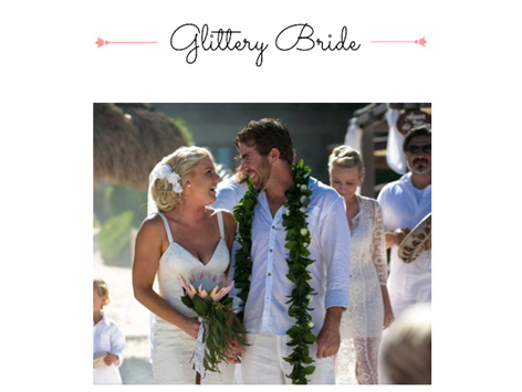 Beach Wedding Florist Playa del Carmen